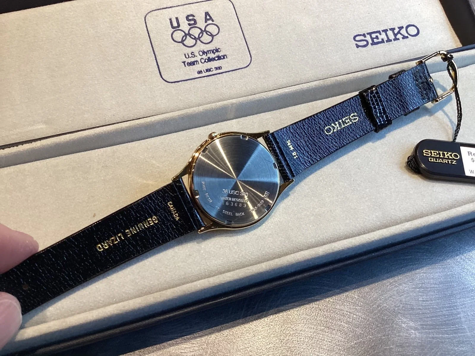 Rare Seiko Barcelona 1992 Olympic Team USA Watch — Brian